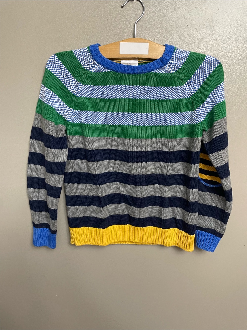 Hanna andersson boys striped sweater size 130 (size 8)